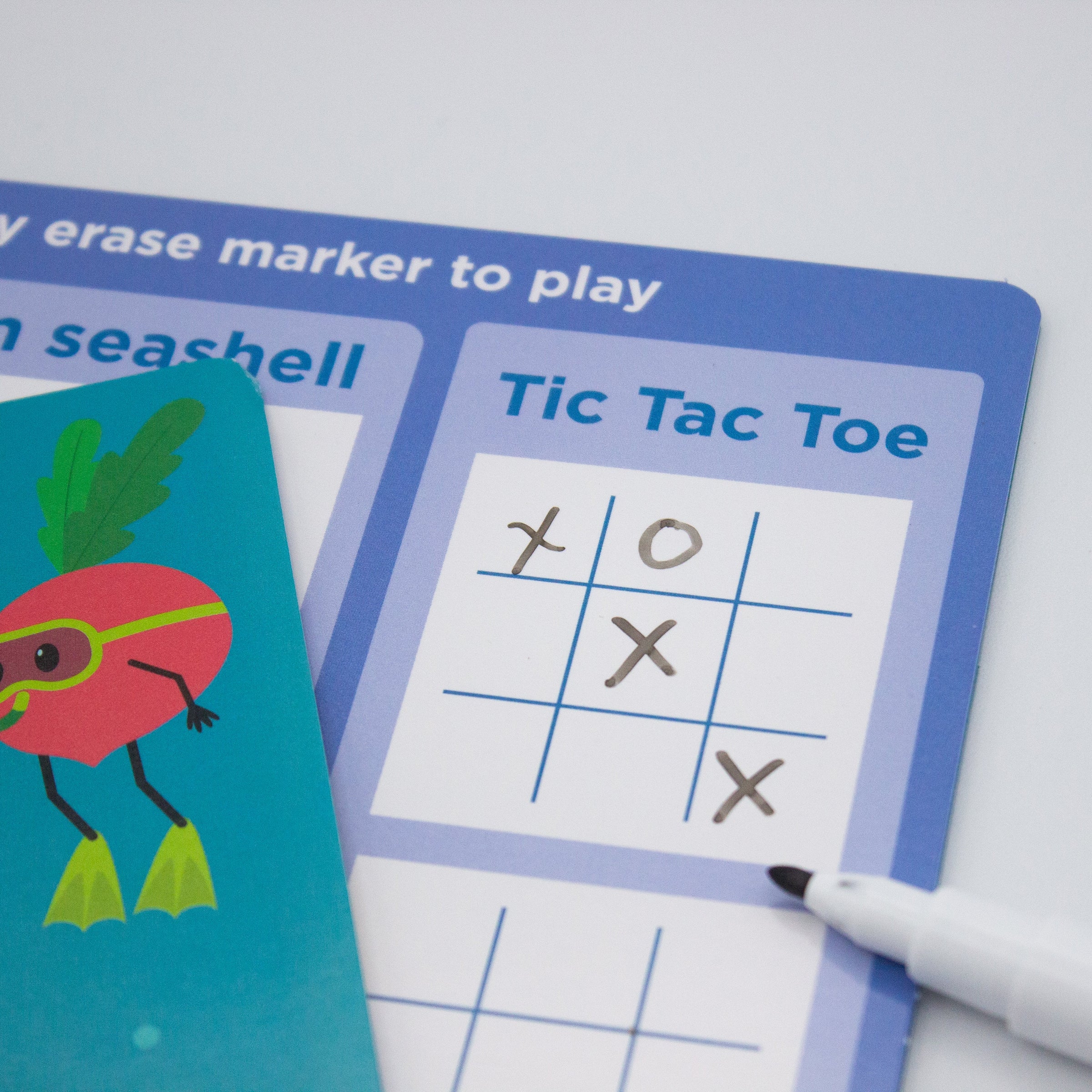 Avi's Adventures Under The Sea Reusable Sticker Book + Marker Set (ages 3+)