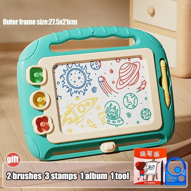 Baby Magnetic Drawing Board | Educational Doodle Sketch Pad for Kids - BIG FRENCHIES