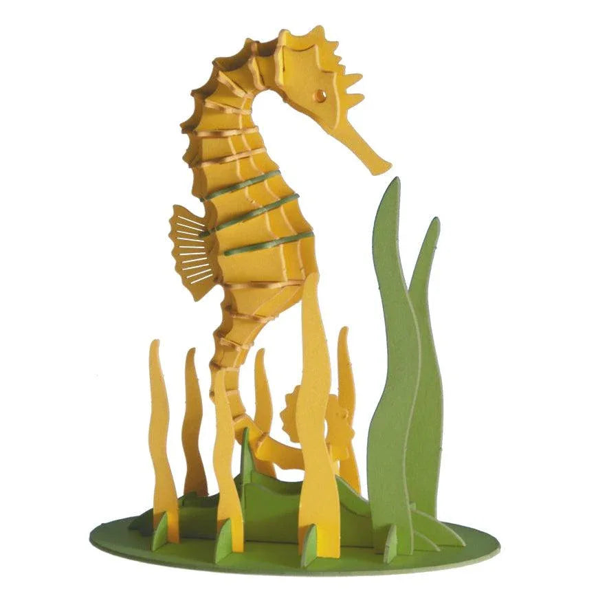 Seahorse 3D Cardboard Model Kit Fridolin - BIG FRENCHIES