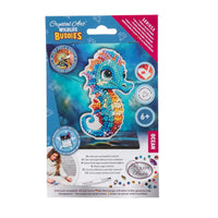 Seahorse "Ocean" Crystal Art Buddies Kit Craft Buddy - BIG FRENCHIES