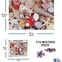 Seashell Treasures 1000 Piece Jigsaw Puzzle Twin Spring