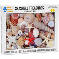 Seashell Treasures 1000 Piece Jigsaw Puzzle Twin Spring