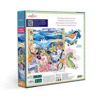 Seashells by the Shore 1000 Piece Jigsaw Puzzle eeBoo - BIG FRENCHIES