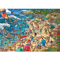Seashore 1000 Piece Jigsaw Puzzle Heye - BIG FRENCHIES