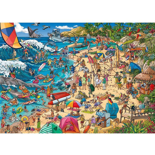 Seashore 1000 Piece Jigsaw Puzzle Heye - BIG FRENCHIES