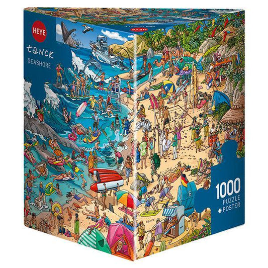 Seashore 1000 Piece Jigsaw Puzzle Heye - BIG FRENCHIES