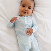 Seaside Stripe Bamboo Sleeper - BIG FRENCHIES