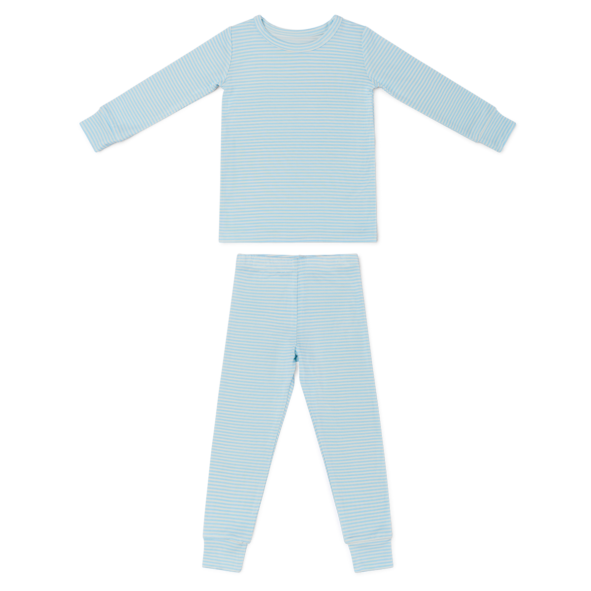 Seaside Stripe Bamboo Toddler Pajama Set - BIG FRENCHIES