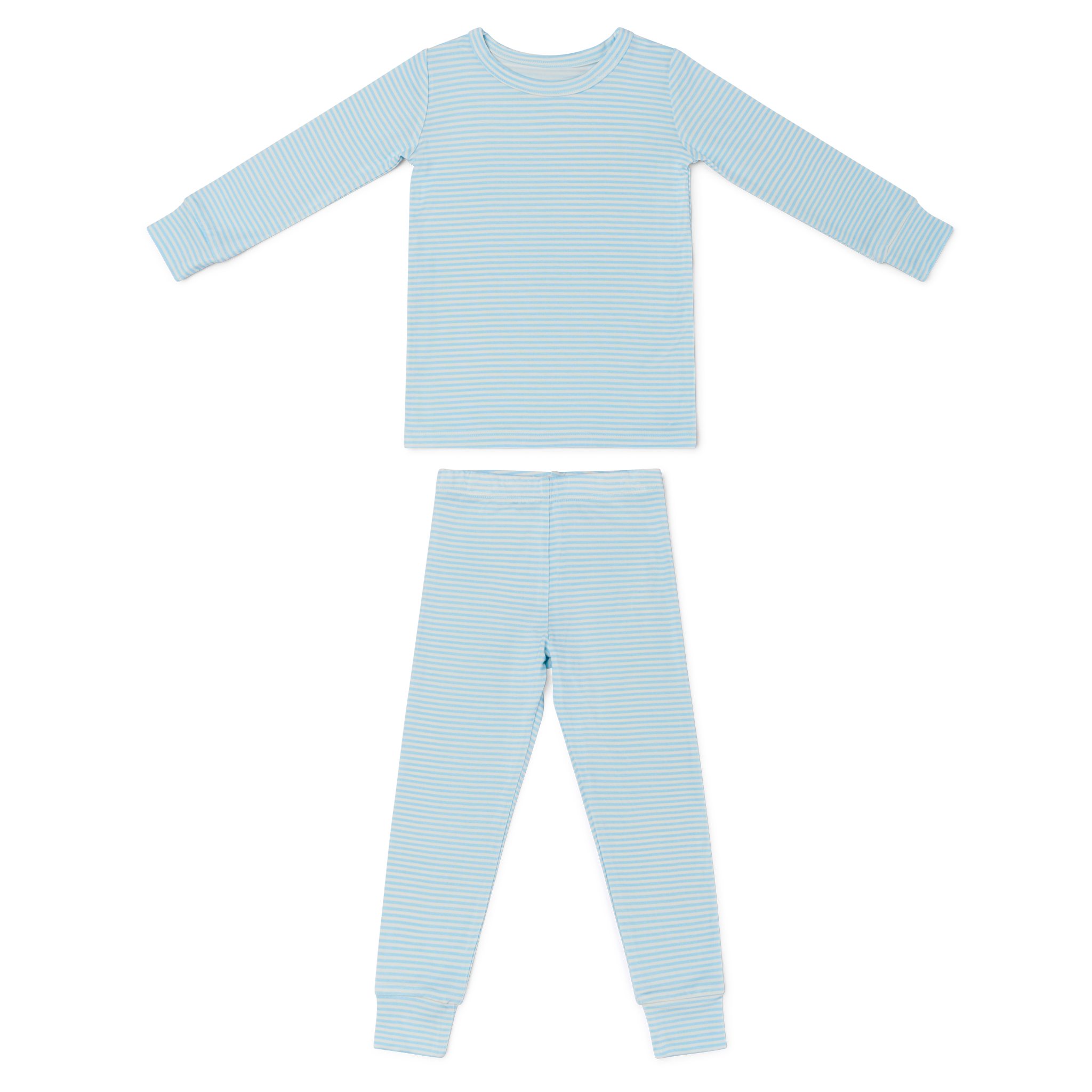 Seaside Stripe Bamboo Toddler Pajama Set - BIG FRENCHIES