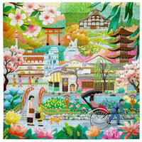 Seasons in Kyoto 1000 Piece Jigsaw Puzzle eeBoo