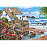Seaspray Cottages 1000 Piece Jigsaw Puzzle HOP