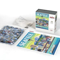 Seattle 500 Piece Jigsaw Puzzle Boardwalk - BIG FRENCHIES