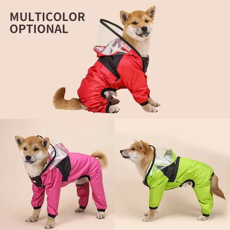Waterproof Dog Raincoat | Keep Your Pup Dry & Happy in Any Storm - BIG FRENCHIES