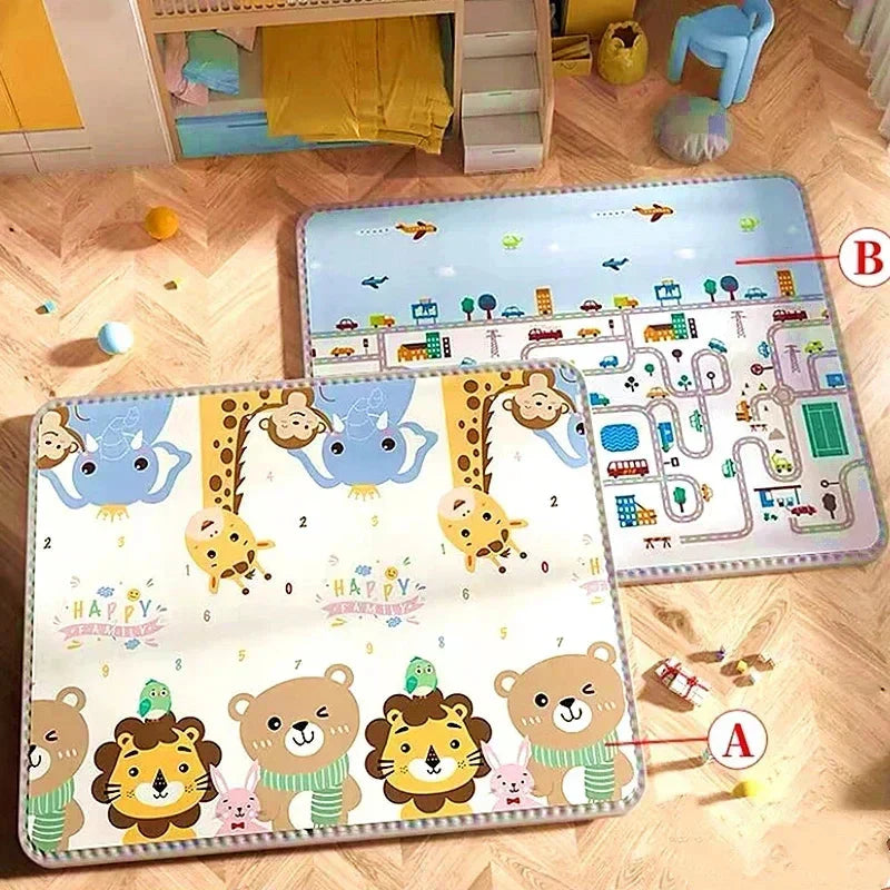 Non-Toxic Baby Crawling Play Mat | EPE Activity Gym Carpet