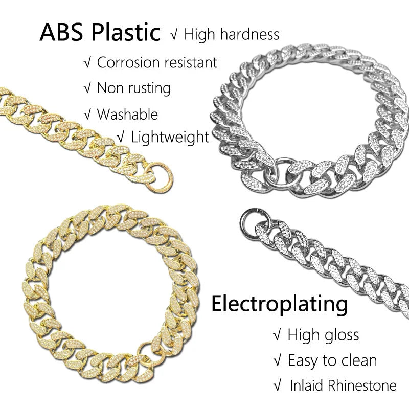 Dog Chain Collar for Your Confident Pet | Stylish & Strong - BIG FRENCHIES