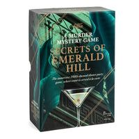 Secrets of Emerald Hill Murder Mystery Game Professor Puzzle
