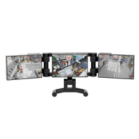 Security Monitors - Custom Printed Minifig Scale - Made using LEGO® bricks