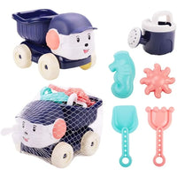 Baby Beach Sand Toys Set with Car, Shovel & Sprinkler Tools - BIG FRENCHIES