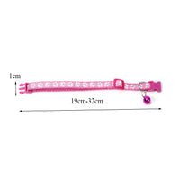 Colorful Adjustable Cat Collar with Bell - BIG FRENCHIES