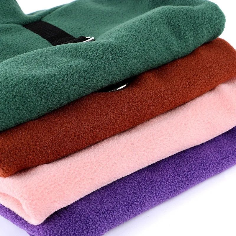 Fleece Warm Dog Sweater – Autumn Winter Coat for Small Dogs & Puppies - BIG FRENCHIES