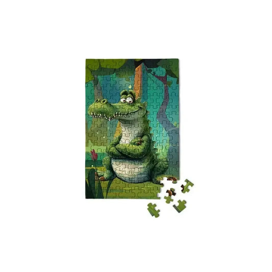 See You Later Alligator 150 Piece Mini Jigsaw Puzzle Micro Puzzles - BIG FRENCHIES