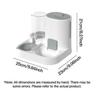 1-Pack Automatic Cat Water Dispenser & Feeder – Large Capacity Spill-Proof