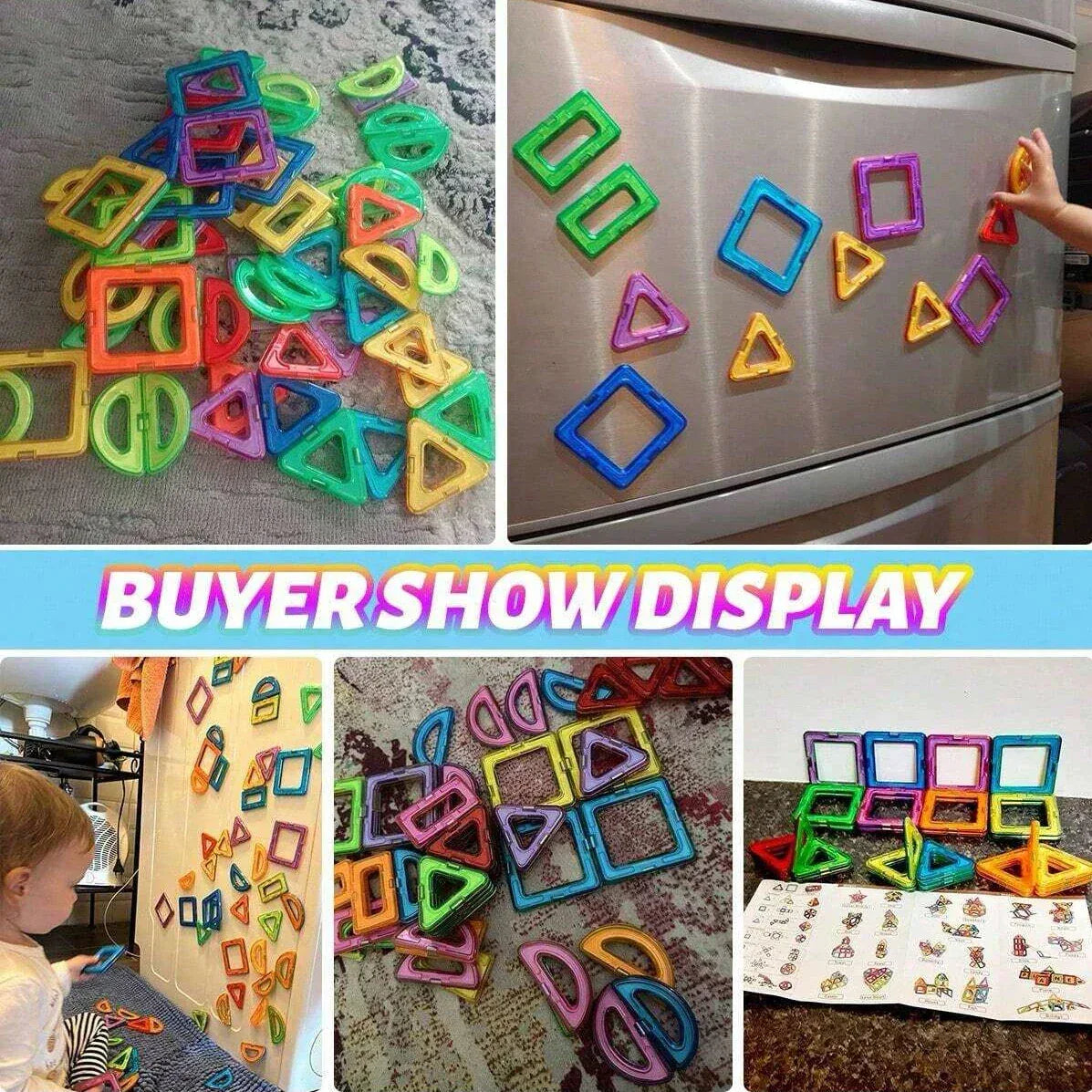 Magnetic Building Blocks for Kids – STEM Construction Learning Toy - BIG FRENCHIES