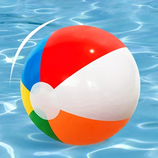 10Pcs Inflatable Beach Balls – Colorful Pool Party Water Game Toys - BIG FRENCHIES