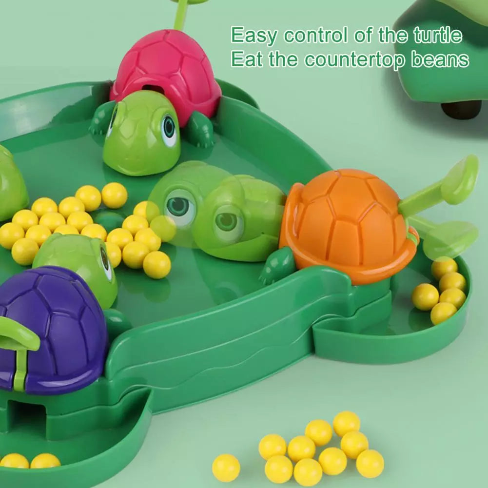 MEACAOFG Safe Beans Toy Easy to Control Colorful Eat Ball Turtle Board Game