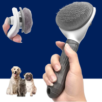 Self-Cleaning Pet Hair Removal Brush for Grooming - BIG FRENCHIES