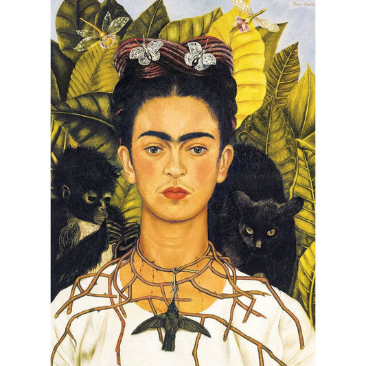 Self-Portrait with Thorn Necklace & Hummingbird 1000 Piece Jigsaw Puzzle Eurographics - BIG FRENCHIES