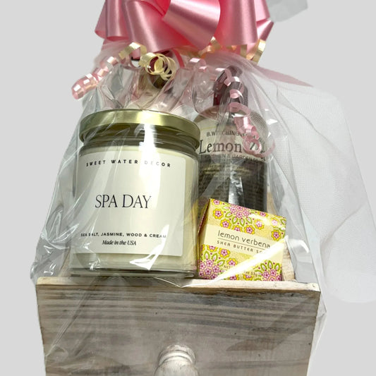 Bath & Body Gift Basket Drawer - Luxury Hand Soap & Lotion Gift Set - BIG FRENCHIES