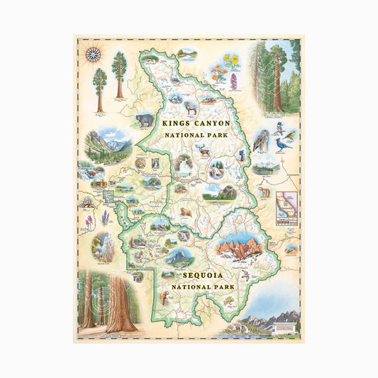 Sequoia & Kings Canyon National Parks 1000 Piece Jigsaw Puzzle