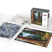 Sequoia National Park 500 Piece Jigsaw Puzzle Boardwalk - BIG FRENCHIES