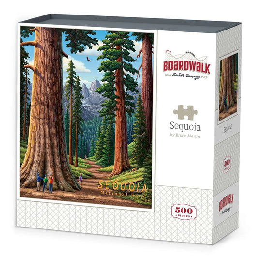 Sequoia National Park 500 Piece Jigsaw Puzzle Boardwalk - BIG FRENCHIES