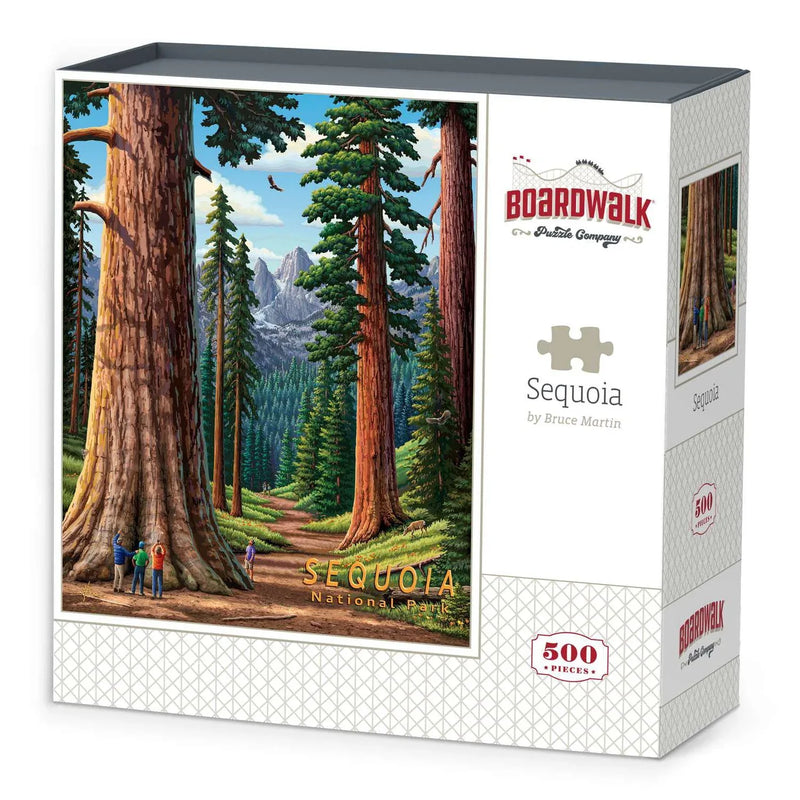 Sequoia National Park 500 Piece Jigsaw Puzzle Boardwalk - BIG FRENCHIES