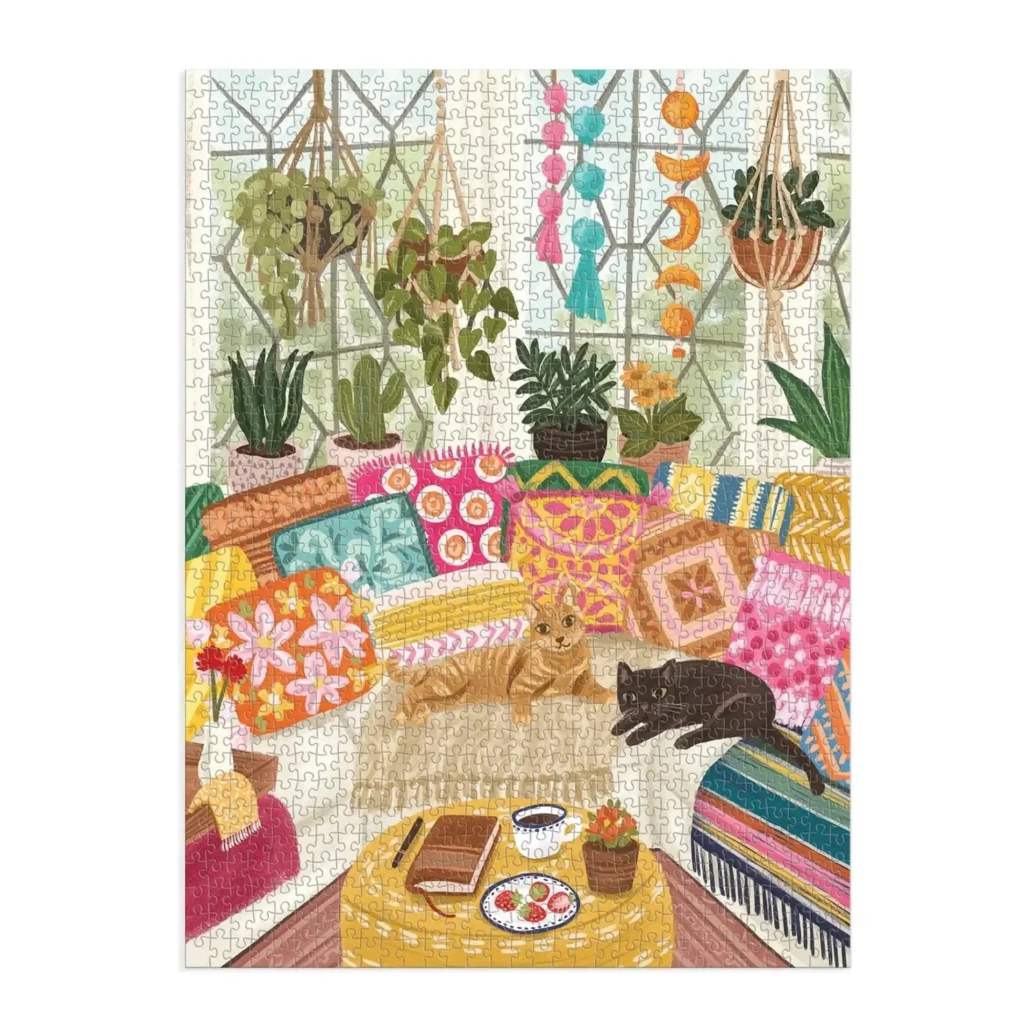 Serenity Meow 1000 Piece Jigsaw Puzzle Galison - BIG FRENCHIES