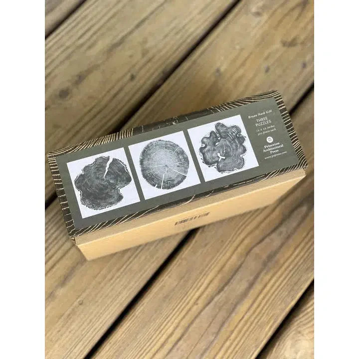 Set of 3 Woodcut 300 Piece Jigsaw Puzzle PA Press