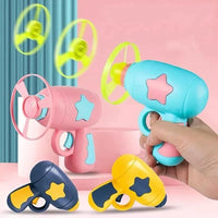 Interactive Cat Toy – Flying Disc Shooting Gun - BIG FRENCHIES