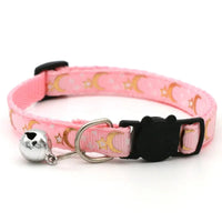 Colorful Pet Collar With Bell for Cats & Small Dogs
