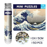 150PCS Oil Painting Jigsaw Puzzles – Mini Test Tube Educational Toy - BIG FRENCHIES