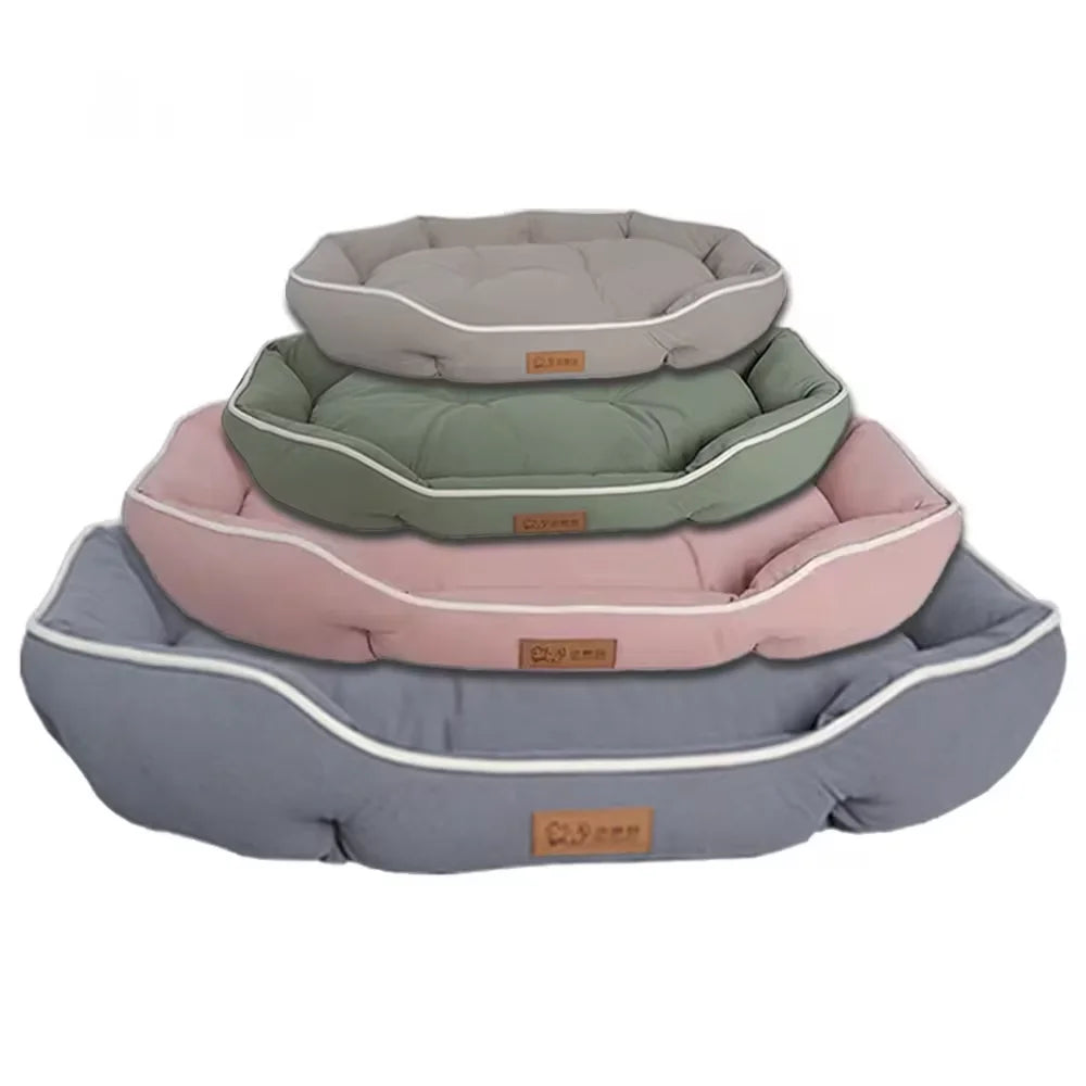 Pet Sofa Bed – Large Dog & Cat Sleeping House | Winter Warm Cushion Mat for Big Pets - BIG FRENCHIES