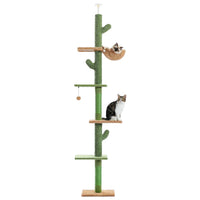 5 Tier Cat Tree Tower with Scratching Posts & Hammock - BIG FRENCHIES