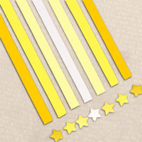 Lucky Star Origami Paper Strips Set – 540 Sheets, 27 Colors - BIG FRENCHIES
