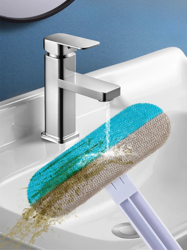 Multifunctional Pet Hair Remover Brush Long Handle Window Cleaning Brush Pet Fur Cleaning Tool Manual Cat Dog Hair Remover Brush - BIG FRENCHIES
