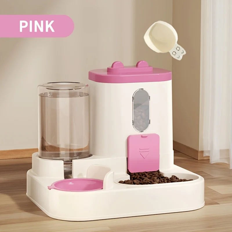 2 in 1 Fully Automatic Pet Food & Water Dispenser - BIG FRENCHIES
