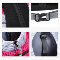 Double Shoulder Pet Carrier Backpack – Breathable Travel Dog Bag - BIG FRENCHIES