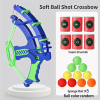 Soft Bullet Target Practice Toy for Children, Educational Shooting Practice Toys with Soft Bullets