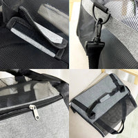 Portable Cat & Dog Carrier Bag – Foldable Breathable Travel Handbag - BIG FRENCHIES