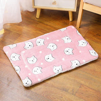 Thicken Flannel Cat Mat – Soft Winter Sleeping Cushion for Cats & Small Dogs - BIG FRENCHIES
